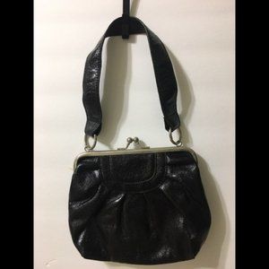 Ball Clasp Black Purse